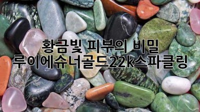✨ 황금빛 피부의 비밀? 루이에슈너골드22k스파클링 ✨